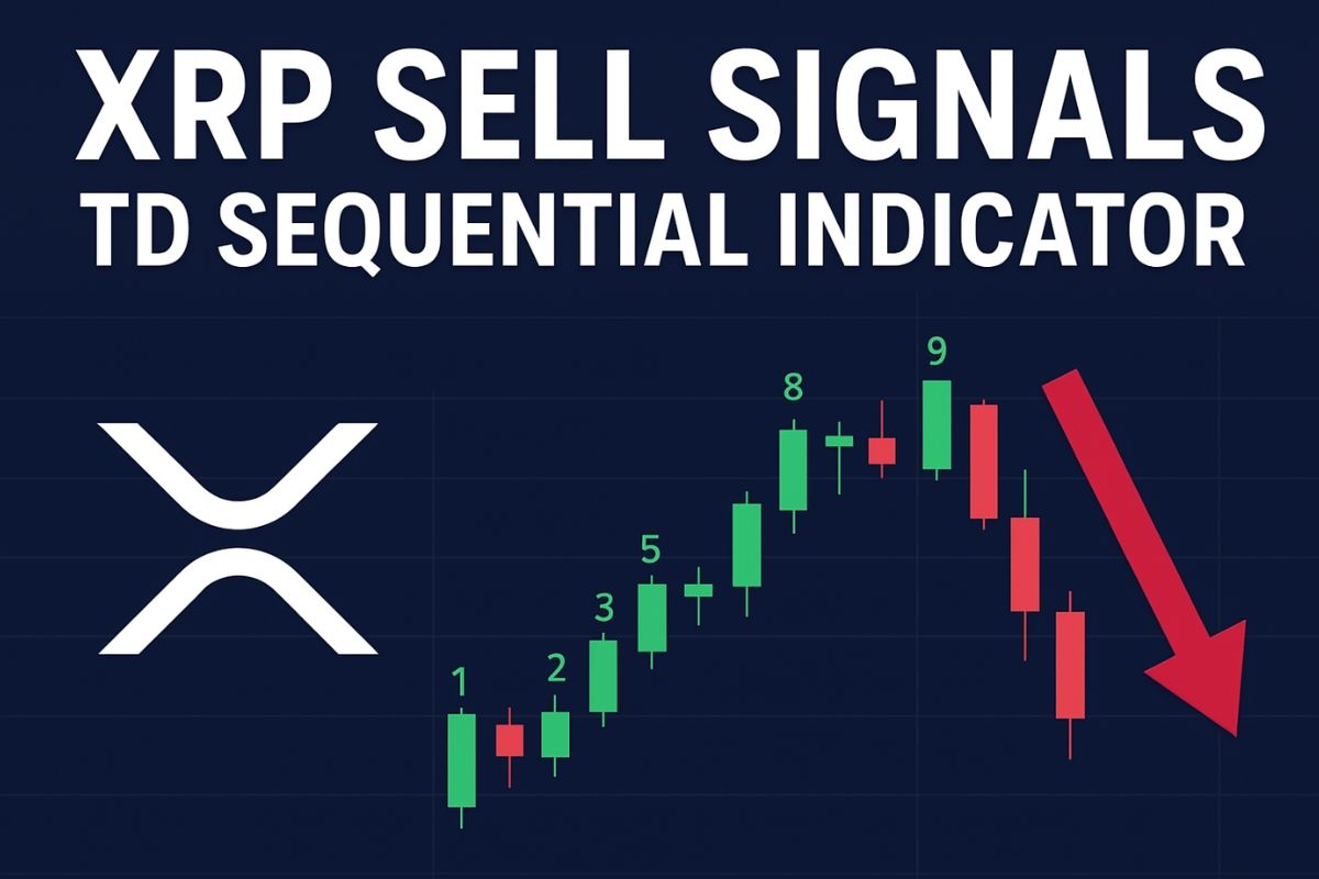 Suggests Market Exhaustion andXRP Sell Signals TD Sequential Indicator Potential Correction