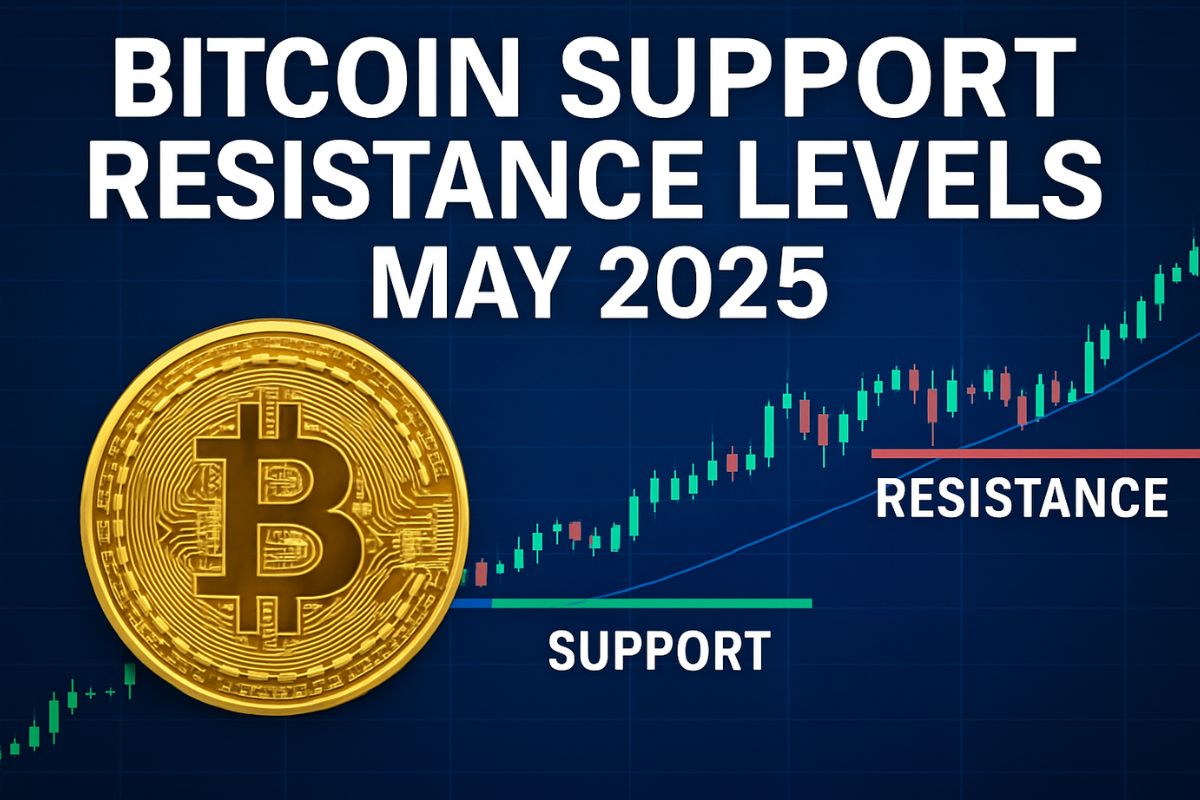 Bitcoin Support Resistance Levels May 2025: Key Price Zones and Market Outlook