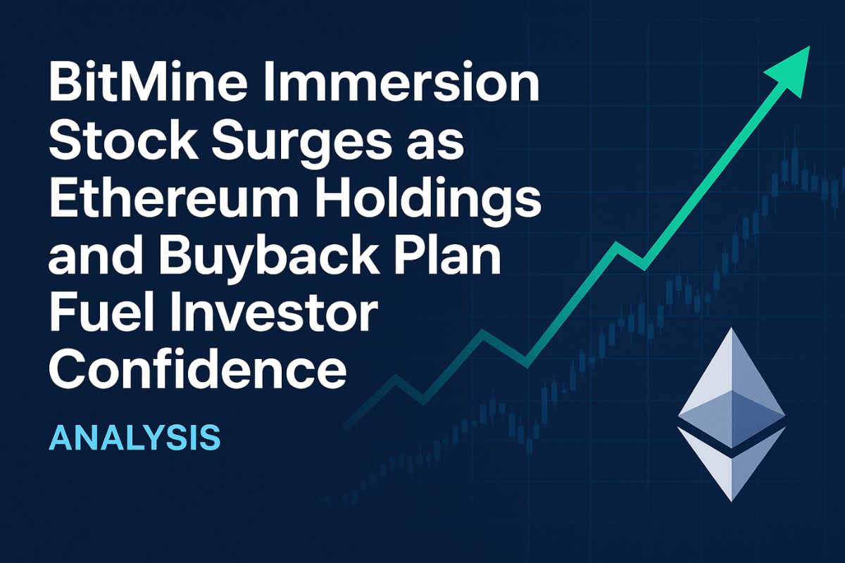 BitMine Immersion Stock Surges as Ethereum Holdings and Buyback Plan Fuel Investor Confidence